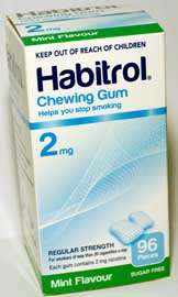 Habitrol mint gum